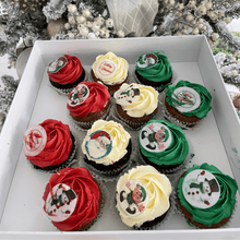 Load image into Gallery viewer, Christmas Cupcakes
